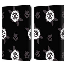 Load image into Gallery viewer, Head Case Designs Officially Licensed Haroulita Flowers Patterns 2 Leather Book Wallet Case Cover Compatible with Kindle Paperwhite 1 / 2 / 3
