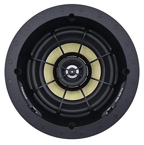 SpeakerCraft Profile AIM7 Five In-Ceiling Speaker with Aimable Woofer - Each (Black)