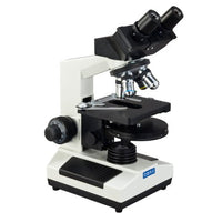 OMAX 40X-1000X Compound Binocular Microscope with Phase Contrast+1.3MP USB Digital Camera