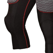 Load image into Gallery viewer, TAG TIG7A Adult 7-Piece Integrated Girdle - Extended Length Football Girdle for Knee Protection - Built-in Pads on Tailbone, Thighs, and Hips - Lightweight, Moisture-Wicking Fabric - X-Large
