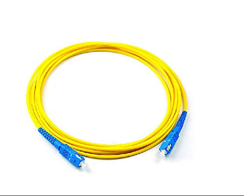 Revo SC/UPC to SC/UPC Single Mode Fiber Patch Cable, 5 Meters (1 Pack)