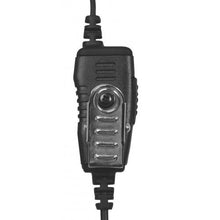 Load image into Gallery viewer, 1-Wire Earhook Fiber Cord Earpiece Inline PTT for Icom Multi-Pin 2-Way Radios

