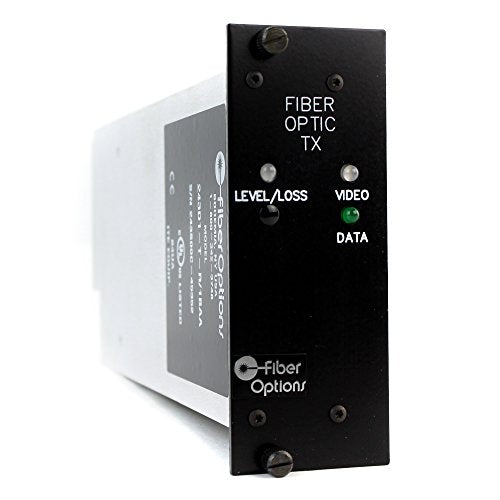 Fiber Options 2431-T-R-1BAA 243D Series Video + Tw0-Way Data Transmitter