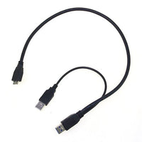 Accessory USA Micro USB Cable for Click Free CLICKFREE C6 Portable CA3A05-6C 500GB Hard Drive