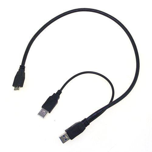 Accessory USA Micro USB Cable for Clickfree C6 1TB Portable CA3B10-6C External Hard Drive