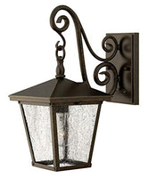 Hinkley 1430RB Traditional One Light Wall Mount from Trellis Collection in Bronze/Darkfinish,