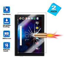Load image into Gallery viewer, [2 Pack] Hfly Compatible with Lenovo Tab M10 Screen Protector (TB-X605M) - [Anti-Scratch] HD Tempered Glass Screen Protective Film for Lenovo Tab M10
