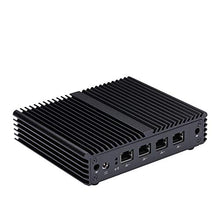 Load image into Gallery viewer, 4 LAN Firewall Micro Appliance Qotom-Q190G4N-S07 8G ram 64G SSD Celeron Processor J1900 2.0GHZ 4*LAN Ports Apply to Router, Firewall, Proxy, Linux Mini PC OPNsense

