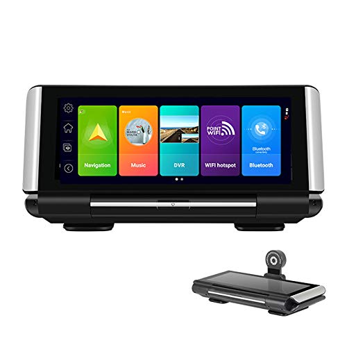 ShiZhen K7 4G Touch IPS Car Dashboard DVR Dash Cam Rear View Android 8.1 Mirror with WiFi GPS Navi ADAS Plus Bluetooth Music Dual Lens FHD 1080P Folding Appearance