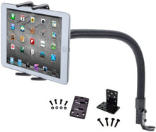 Load image into Gallery viewer, ARKON Car Seat Rail or Floor Mount Holder for iPad Mini or iPhone Xs Max XS XR X Retail Black, IPM688
