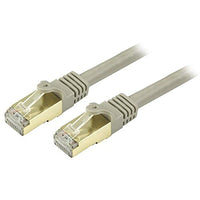 StarTech 7 FT Gray Shielded CAT6A Patch Cable