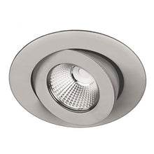 Load image into Gallery viewer, WAC Lighting R3BRA-N927-BN Oculux 3.5&quot; LED Round Adjustable Trim with Light Engine in Brushed Nickel Finish Narrow Beam, 90+CRI and 2700K
