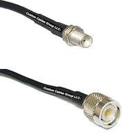 15 feet RFC195 KSR195 Silver Plated SMA Female to TNC Male RF Coaxial Cable