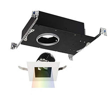 Load image into Gallery viewer, WAC Lighting R3ASAT-FCC24-BKWT Aether Color Changing LED Square Adjustable Trim with Light Engine Flood Beam, Black White
