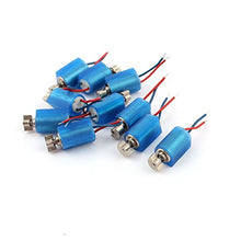 Load image into Gallery viewer, Aexit 10pcs DC Electric Motors 3V 3500RPM Pager Cell Phone Micro Vibration Motor 4mm Fan Motors x 8mm
