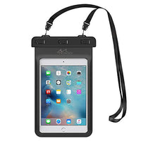 MoKo Universal Waterproof Case, Dry Bag Pouch for iPad Mini 6/5/4/3/2, Samsung Tab 5/4/3, Galaxy Note 8, Tab S2/Tab E/Tab A 8.0, LG G Pad III 8.0, Google Nexus 7(FHD) & More Up to 8.3