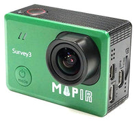 MAPIR Survey3W NDVI Mapping Camera NIR Near Infrared Filter 3.37mm f/2.8 87d No Distortion Wide Angle GPS Touch Screen 2K 12MP HDMI WiFi PWM Trigger Drone Mount