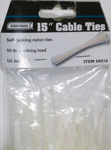 Load image into Gallery viewer, 15&quot; Nylon Cable Ties, 100 Pc.
