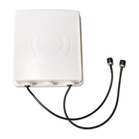 Embedded Works Mimo Antenna with 9 dBi Gain and 2 N-Type Female Connectors, Panel LTE Antenna for Outdoor Use