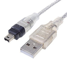 Load image into Gallery viewer, FASEN USB 2.0 to 4-Pin 1394 FireWire M/M Cable (1.8M)
