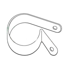 Load image into Gallery viewer, 11/16 X .203 X .75 Heavy Duty Nylon Cable Clamps/Clamping Diameter: 11/16&quot; / Hole Size: .203&quot; / Contact Length: .750&quot; (Carton: 2,500 pcs)
