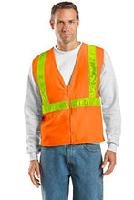 Load image into Gallery viewer, Port Authority Enhanced Visibility Vest 2/3X Safety Orange/ Reflective
