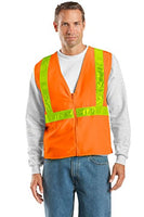 Port Authority Enhanced Visibility Vest 2/3X Safety Orange/ Reflective