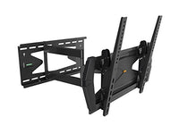 Black Full-Motion Tilt/Swivel Wall Mount Bracket with Anti-Theft Feature for Sharp LC-50UB30U 50