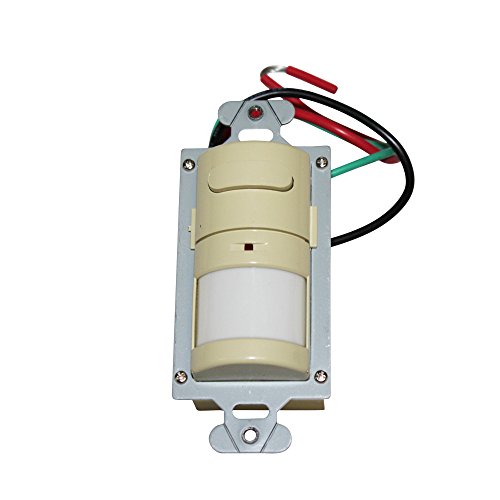 Wattstopper WS-277 IV Automatic Wall Light Switch Occupancy Sensor 277V, Ivory