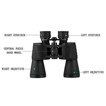 Load image into Gallery viewer, Binoculars 10X50 HD Professional Folding Ideal for Bird Watching Travel Sightseeing Hunting Concerts Sports Outdoor-HK7 Prism
