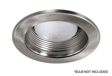 Load image into Gallery viewer, Nicor Lighting 4 Inch Nickel Baffle Trim, For 4 Inch Housings (19501 Nk)
