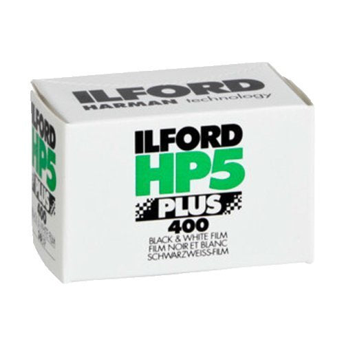 Five Pack of Ilford HP5 Plus 35mm Black & White Negative Film, 36 Exp