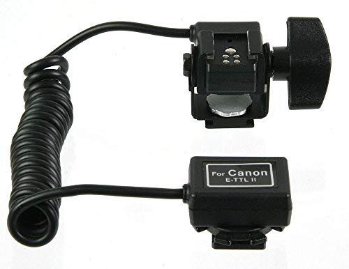 ALZO Off Camera Sync Cord for Canon EOS ETTL, Coiled 20 Inches
