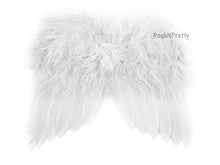 Load image into Gallery viewer, Natural Feather Angel Butterfly Wings, Newborn, Baby, Photo prop CHOOSE Colors or WHITE
