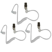 Load image into Gallery viewer, Lsgoodcare Replacement Acoustic Tube with Earbuds Compatible for Motorola Kenwood Icom Two Way Radio, Replacement Coil Audio Tube Ear Piece Clear, Pack of 3
