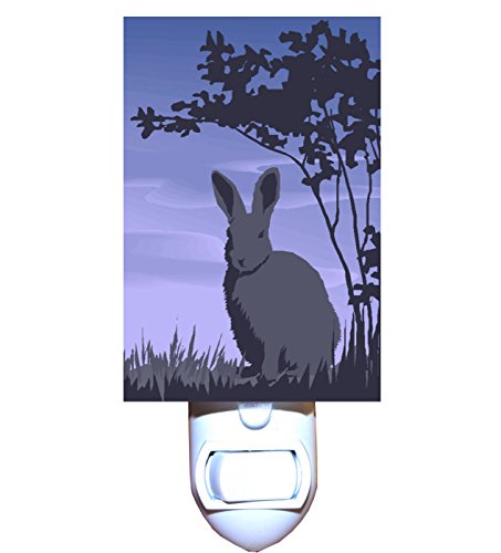 Evening Hare Silhouette Decorative Night Light