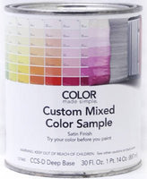 True Value Mfg Company CCSD-QT Deep Base Color Made Simple Custom Color Sample 1 Qt. (Pack of 4)