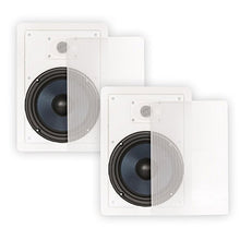 Load image into Gallery viewer, Blue Octave BDW82 in Wall 8&quot; Speakers 2 Way Home Theater Surround Sound Pair

