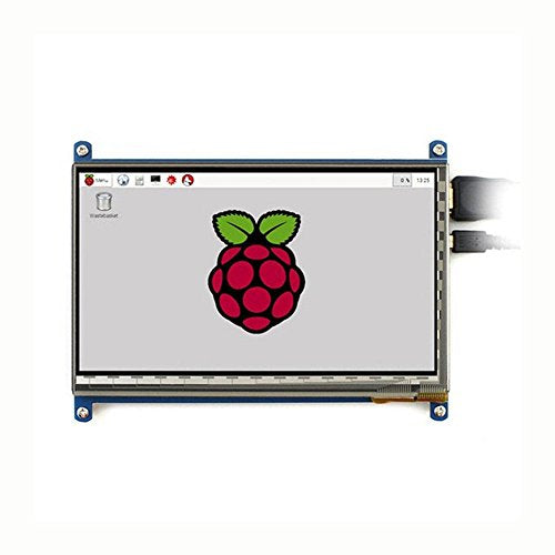 7 inch Raspberry pi Touch Screen 1024 * 600 7 inch Capacitive Touch Screen LCD, HDMI Interface, Supports Various Systems