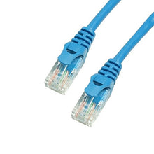 Load image into Gallery viewer, GRANDMAX 10 Pack - CAT5e / 3FT/ Blue / RJ45, 350MHz, UTP Ethernet Network Patch Cable Snagless/Molded Snagless Boot
