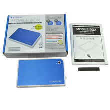 Load image into Gallery viewer, Century Mobile Box USB3.00Connection SATA6G cmb25u3bl6g Blue/White
