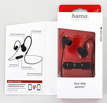 Load image into Gallery viewer, HAMA Run BT Clip-On Sports Earphones Black
