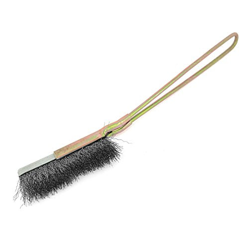 uxcell Metal Handle Steel Wire Brush Hand Tool Hardware 9-inch Length