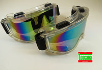 Protection Glasses Medical Dental Veterinary Lab Safety Goggles Kit /2 Rainbow TOSCANA