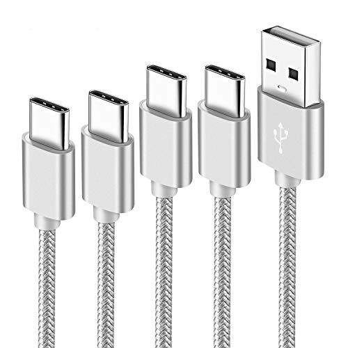 Charger Cord for Samsung S10 S10E S20 Plus Ultra 20 A52 A32 5G S8 S9,A20 A10E A50 A51,Galaxy Note 10 Tab S3 S4,Nokia 7.1 6.1 7,Oneplus 6T,USB Type C Charging Cable,Fast Charge Power Wire 3-3-6-6 FT