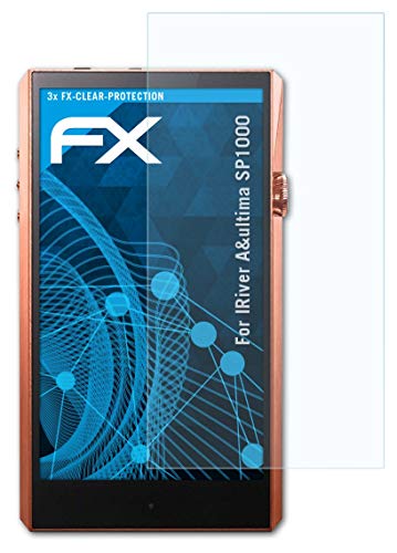 atFoliX Screen Protection Film Compatible with IRiver A&Ultima SP1000 Screen Protector, Ultra-Clear FX Protective Film (3X)