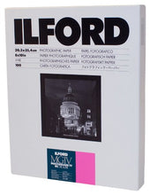 Load image into Gallery viewer, Ilford Multigrade IV RC Deluxe Resin Coated VC Paper, 8x10, 100 Pack (Glossy)

