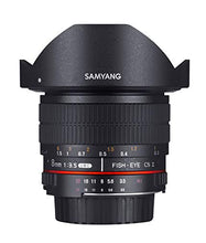 Load image into Gallery viewer, Samyang SYHD8M-C 8mm f/3.5 HD Lens with Removable Hood for Canon
