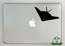 Load image into Gallery viewer, F-117 Nighthawk Vinyl Decal Sized to Fit A 13&quot; Laptop - Black
