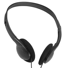 Load image into Gallery viewer, Wholesale Kids Headphones in Bulk 25 Pack for School Classroom Students Children and Adults - Black
